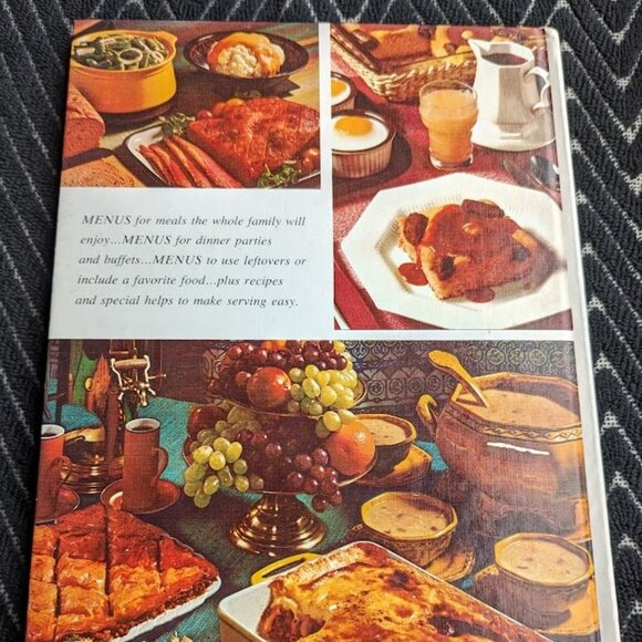 20% OFF Vintage – Better Homes & Gardens – Menu Cook Book © 1972 - Picture 2 of 7